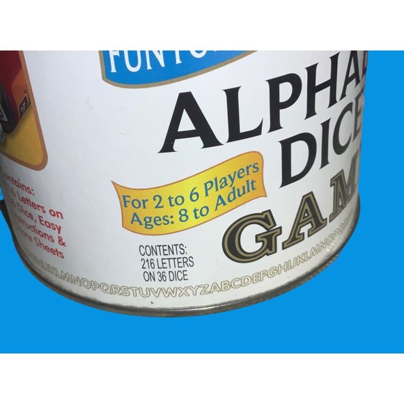 Campbell's Alphabet Cross Word Dice Game Fun For the Whole Family - Picture 4 of 11